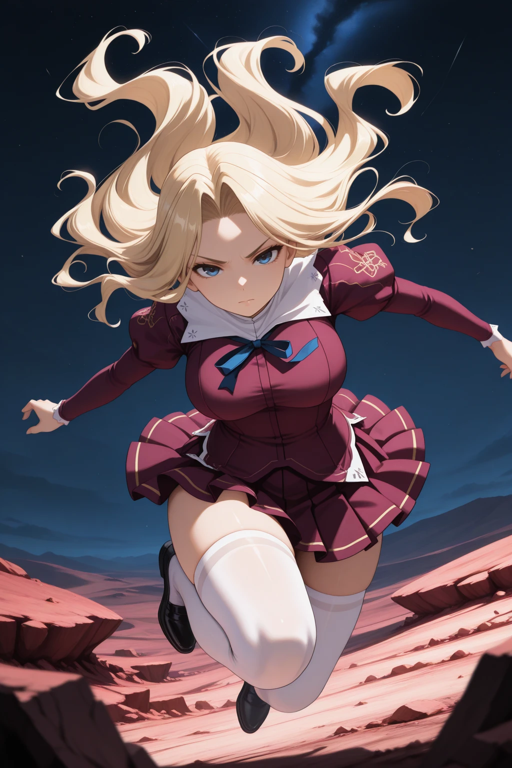 Stable Diffusion image: 1girl, solo - by novowels