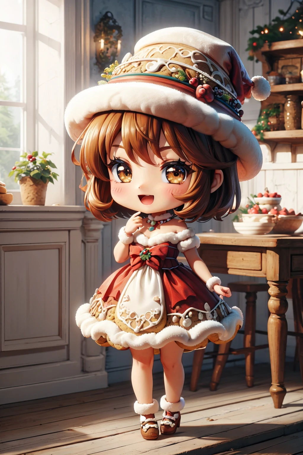 Christmas Cookie World Morph/Style LoRA - by novowels