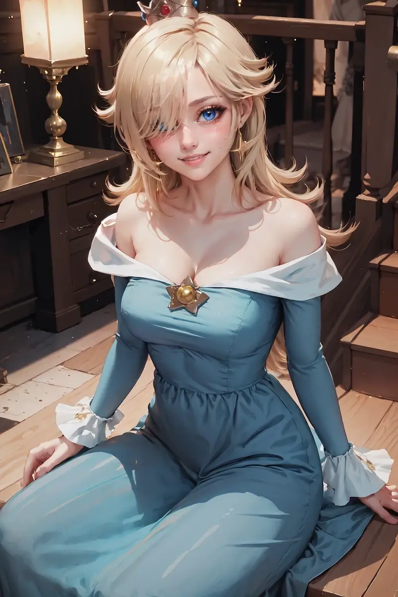 AI video #1365 by FallenIncursio: rosalina, 1girl - by FallenIncursio