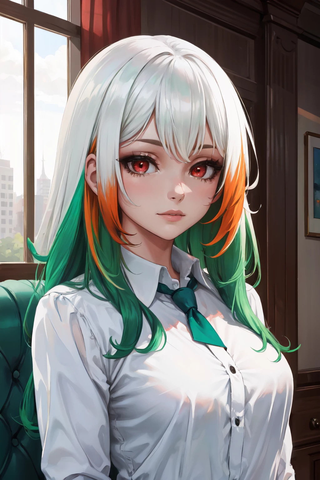 Dip Dyed Hair / Colored Tips | Concept LoRA - by FallenIncursio
