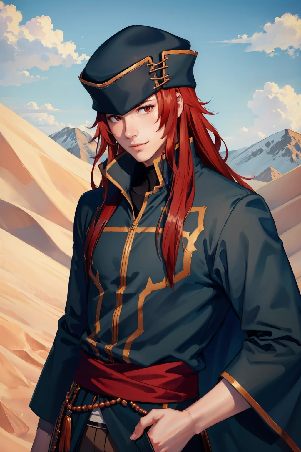 Joshua (Fire Emblem: The Sacred Stones) LoRA | 3 Outfits - by novowels