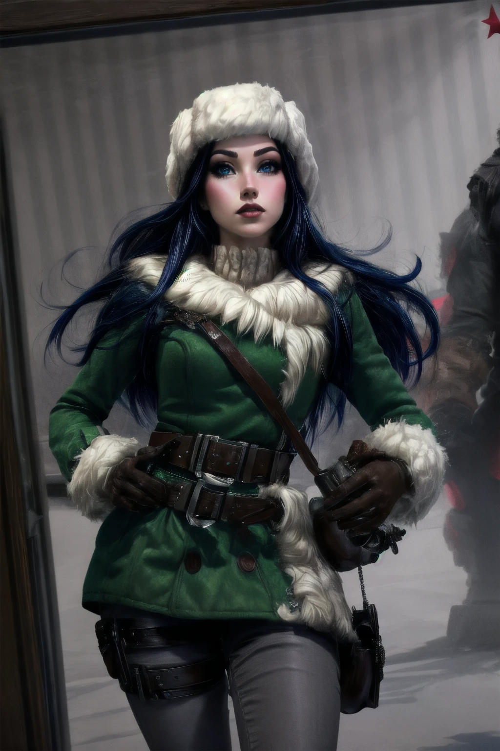 Arctic Caitlyn | League of Legends | YuruSama LoRa - by yurusama