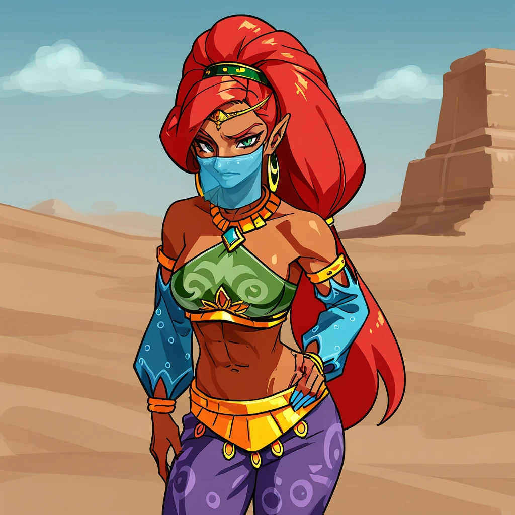 Gerudo Disguise - by Navedaxu