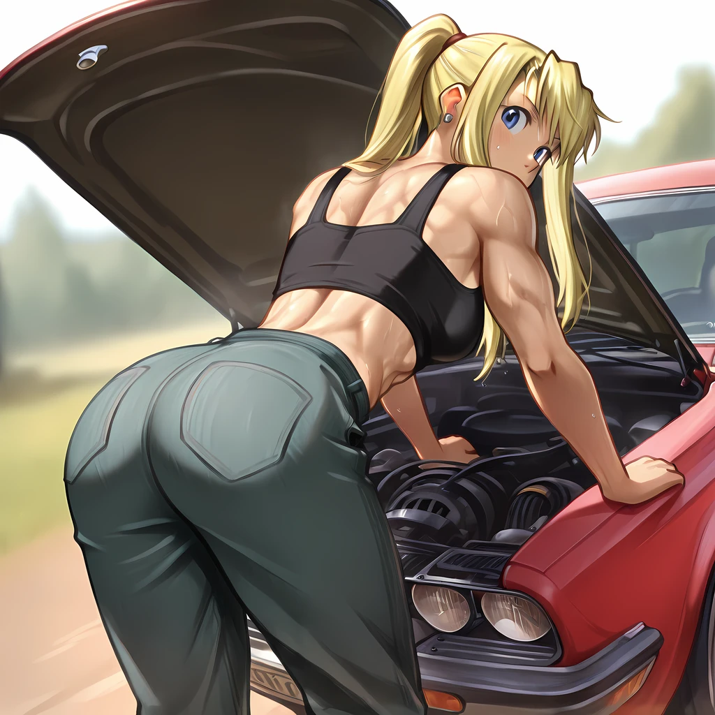 Open Car Hood - by Navedaxu