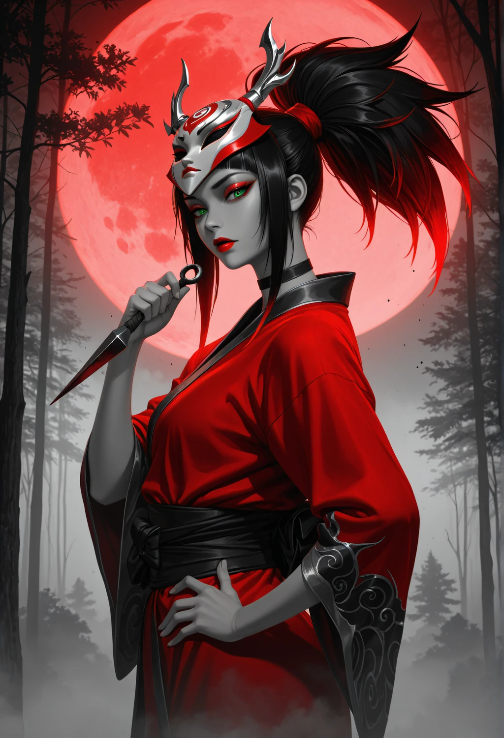 Stable Diffusion image: 1girl, solo - by Garbo