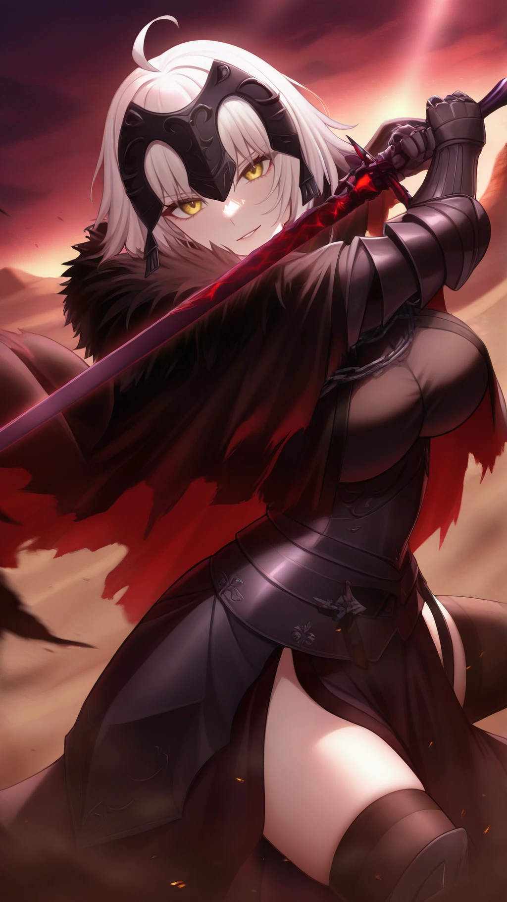 Jeanne D'arc Alter (Fate/Grand Order) (4 Outfits) - by DWNSTY