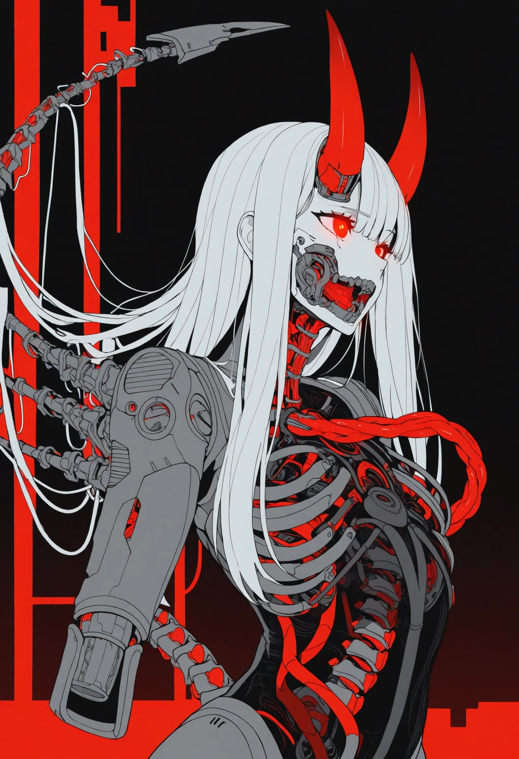 Stable Diffusion image: 1girl, solo - by ChameleonAI