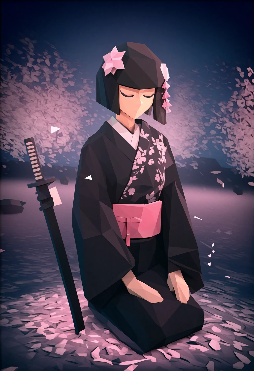 Stable Diffusion image: 1girl, solo - by Infamous__Fish