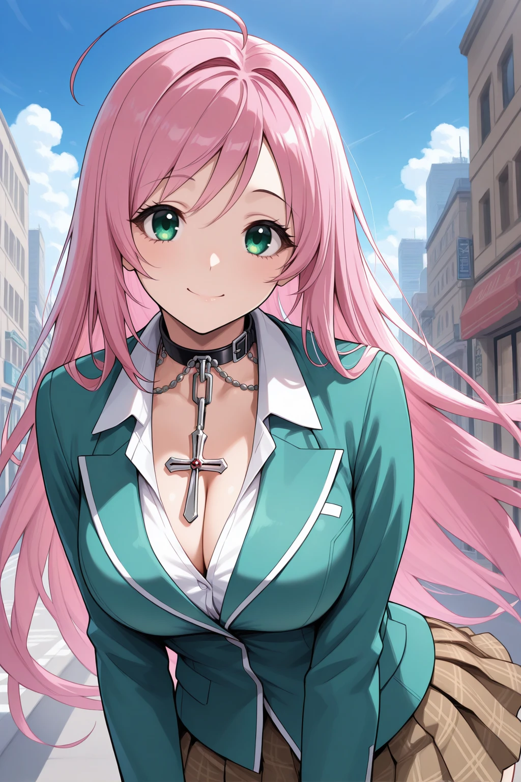 Moka Akashiya/赤夜 萌香 (Rosario + Vampire) SDXL LoRA [Illustrious] - by novowels