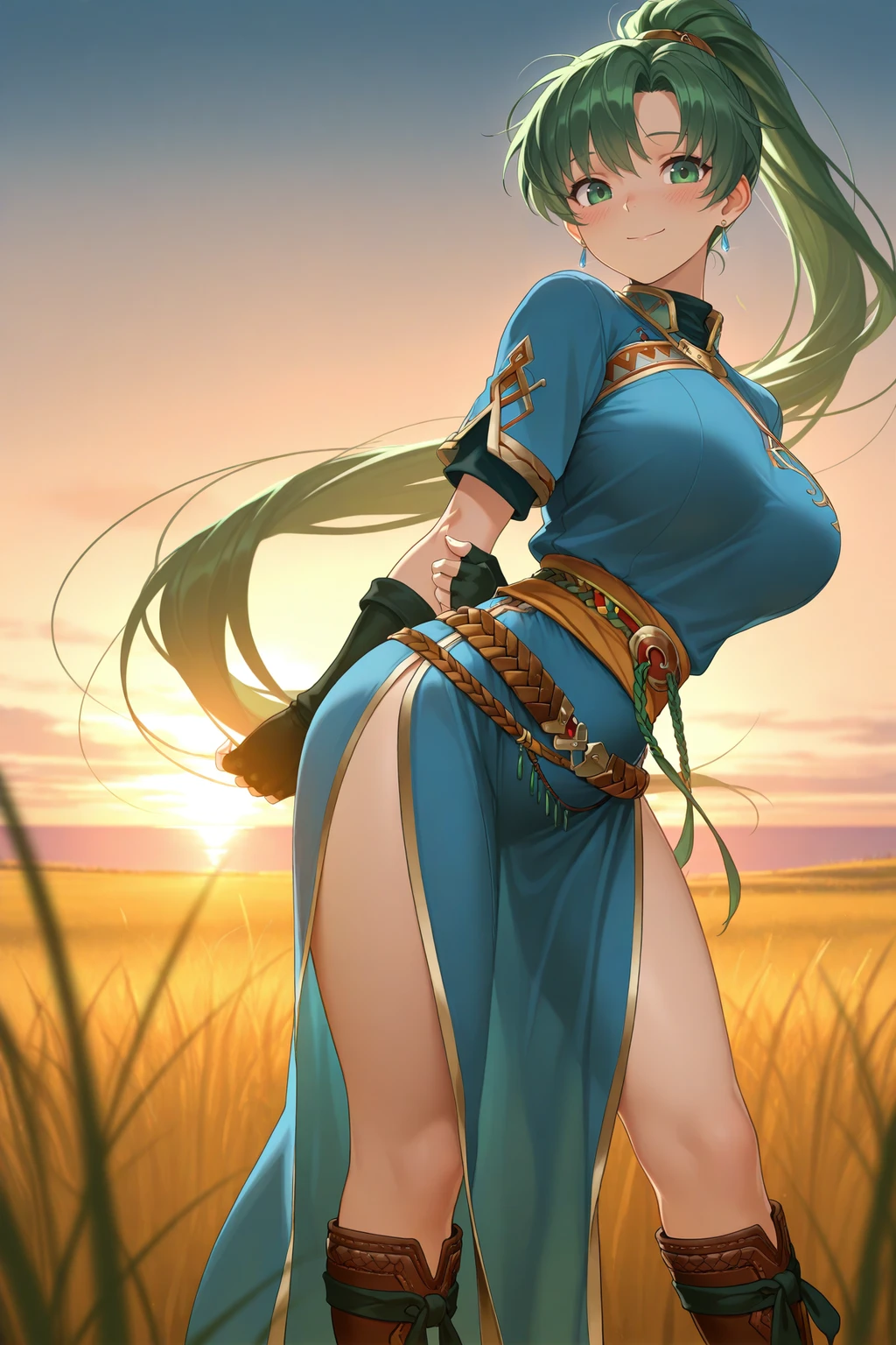 Stable Diffusion image: 1girl, solo - by novowels