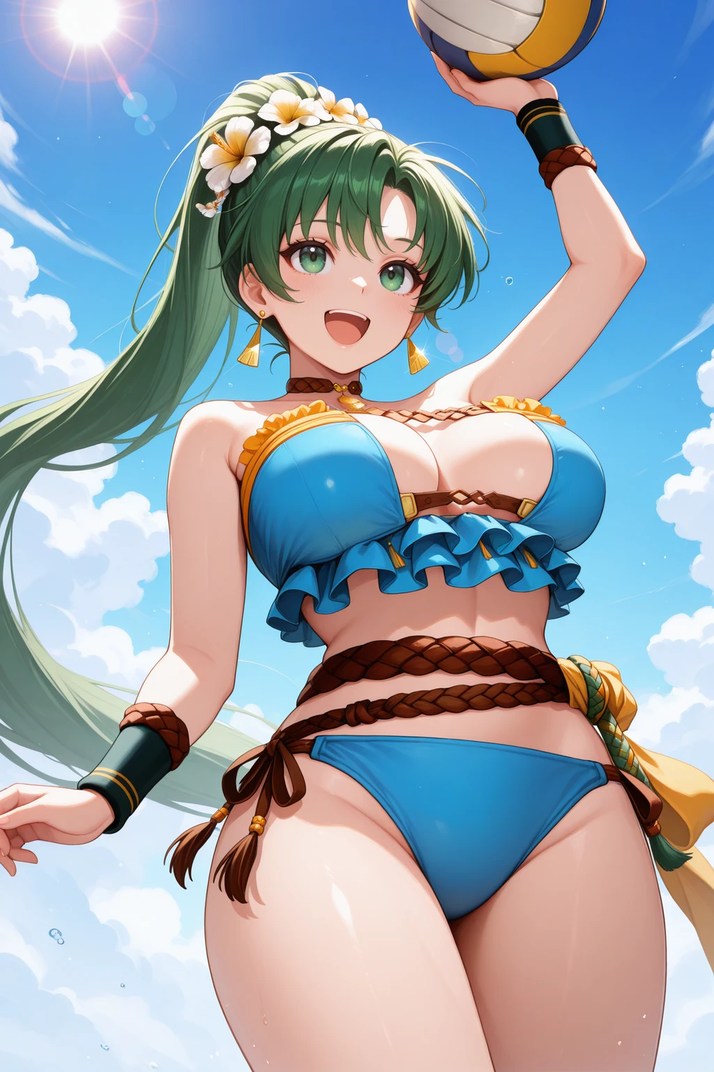 Stable Diffusion image: 1girl, solo - by novowels