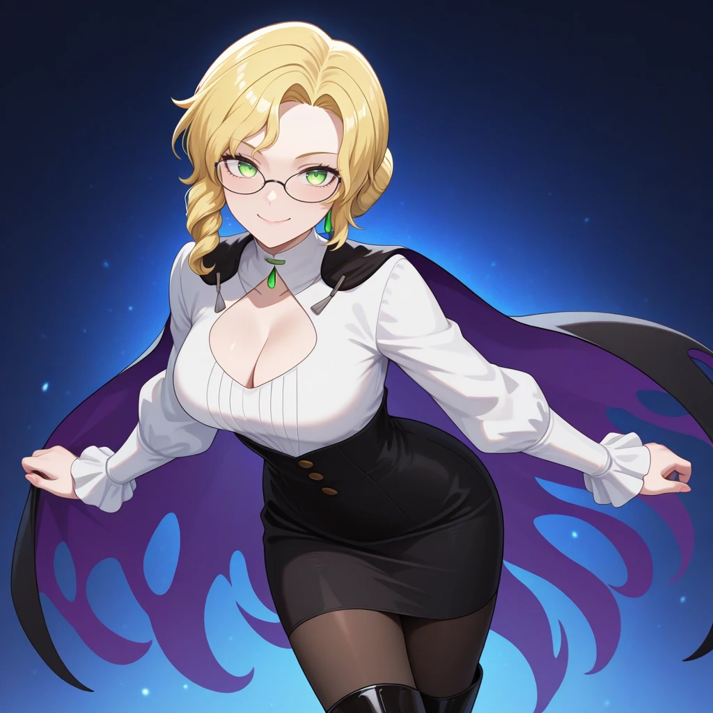 Glynda Goodwitch - RWBY - Illustrious - by Navedaxu