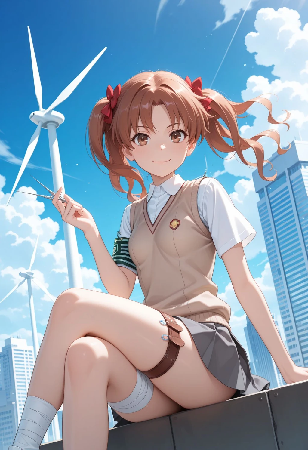 Shirai Kuroko (Toaru Majutsu no Index) (IllustriousXL) - by Misaki_Akeno