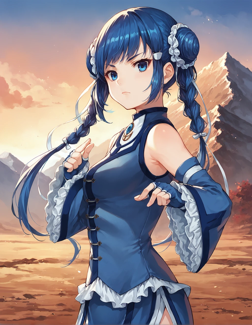 Chun Meiyui (Magia Record: Puella Magi Madoka Magica Side Story) | 純美雨 - by Quebick