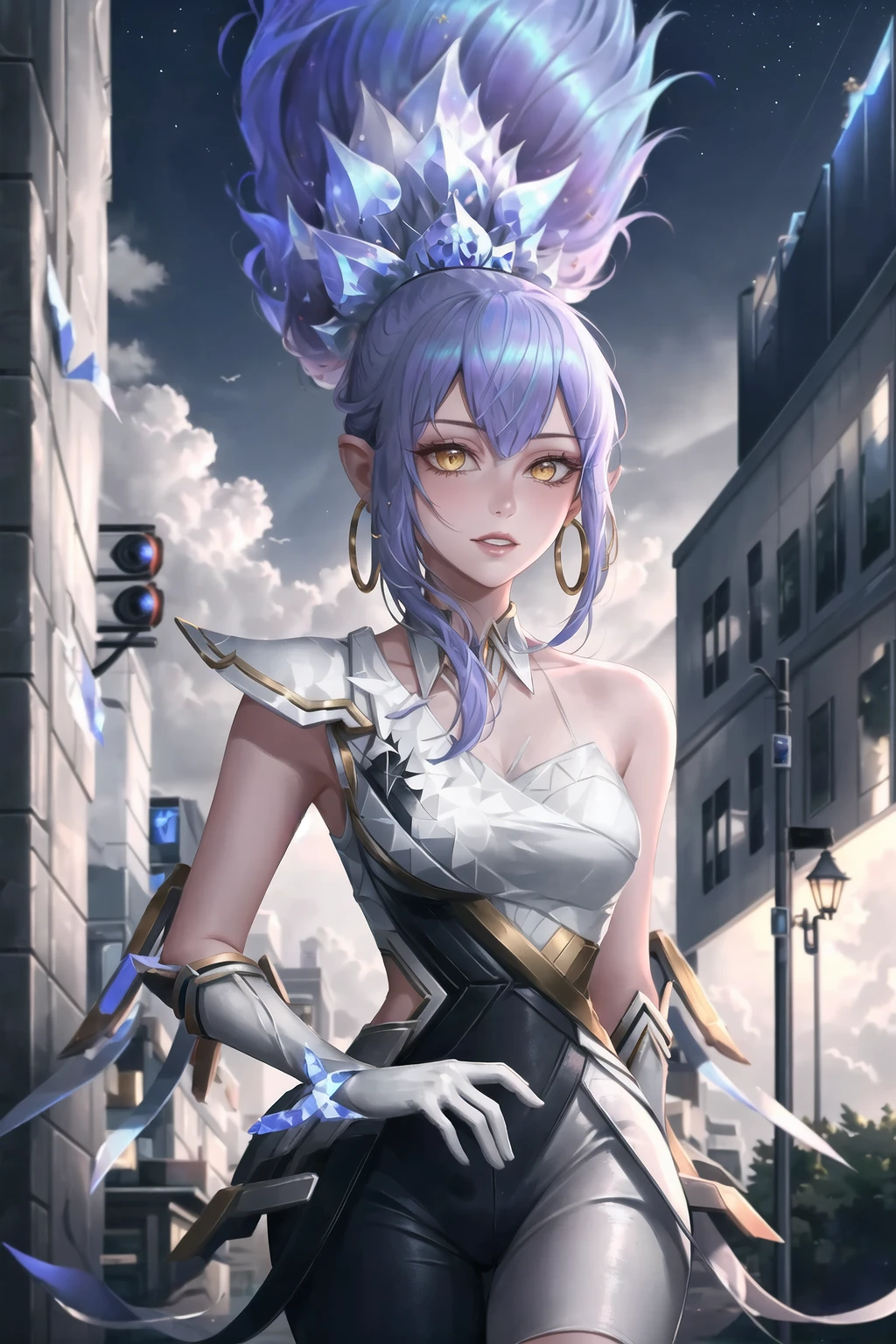 Cyber Halo Janna | League of Legends | YuruSama LoRa - by yurusama