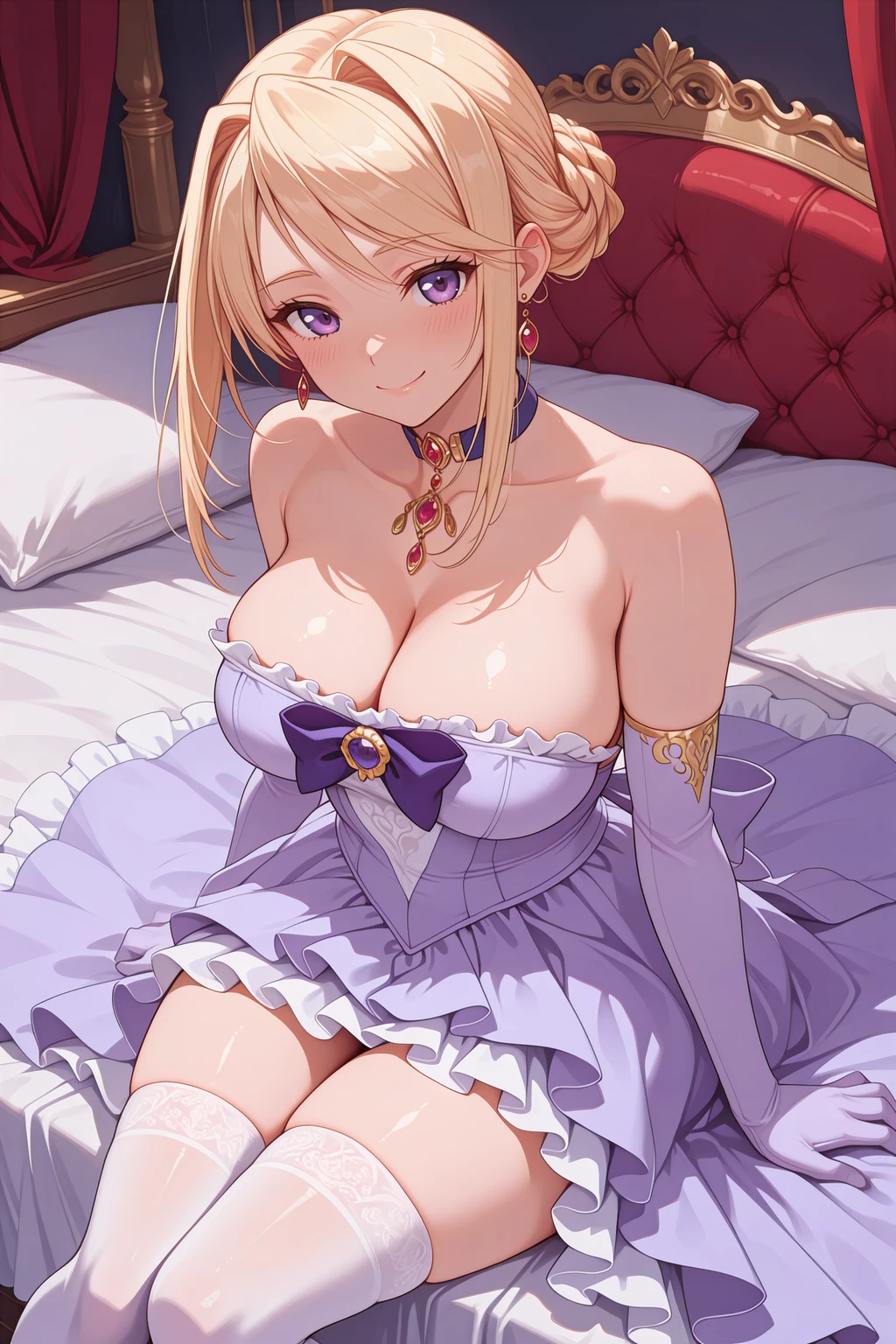 Stable Diffusion image: 1girl, solo - by novowels