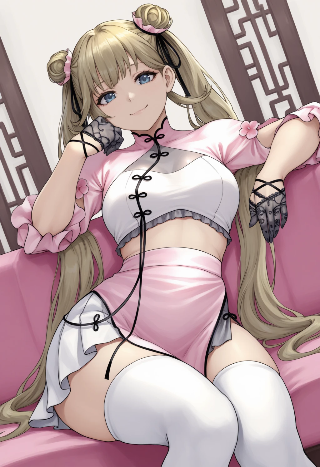 Stable Diffusion image: 1girl, solo - by ChameleonAI