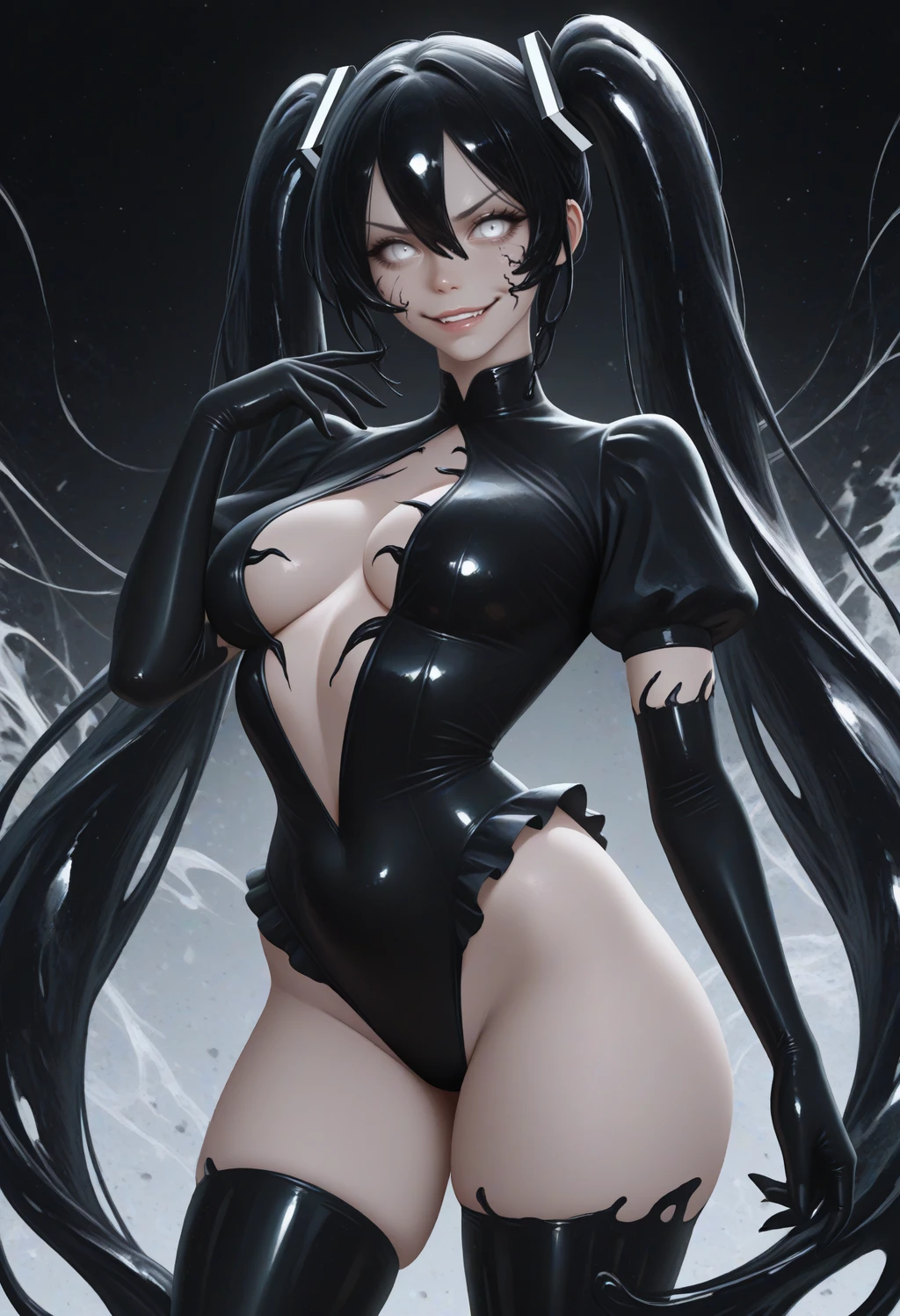 [IllustriousXL v0.1] Venom Miku | Vocaloid - by justTNP