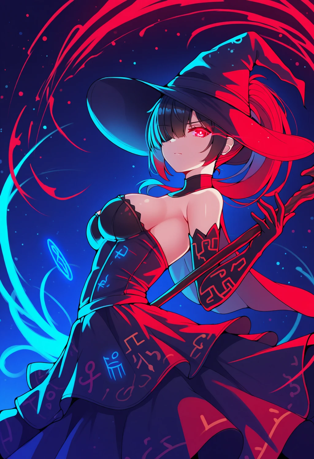 Stable Diffusion image: 1girl, solo - by ChameleonAI