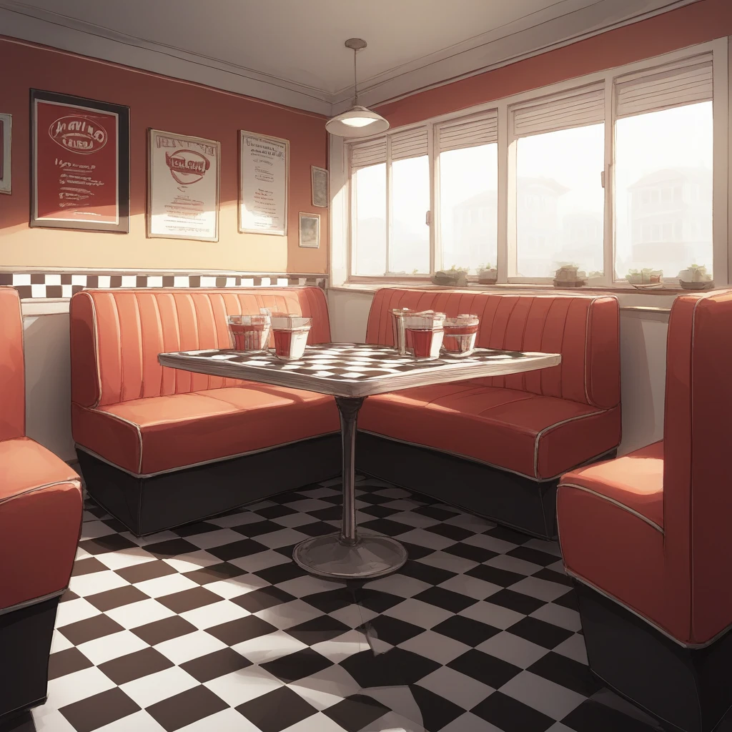 Retro Diner - by Navedaxu
