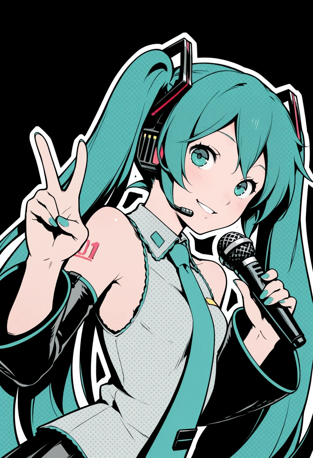 Stable Diffusion image: 1girl, solo - by Fp_plus