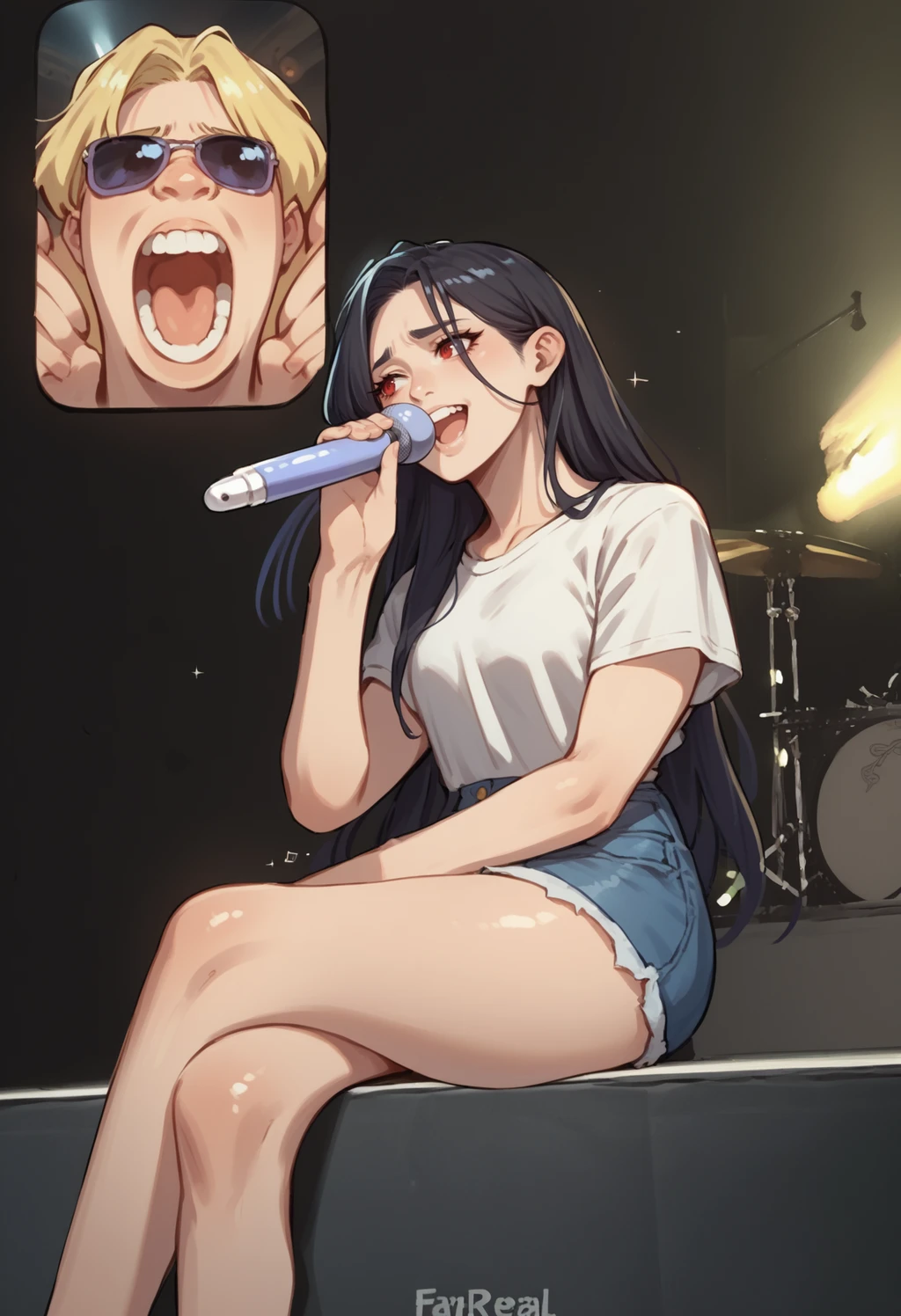 Fan Screaming At Madison Beer Meme | Concept LoRA XL - by FallenIncursio