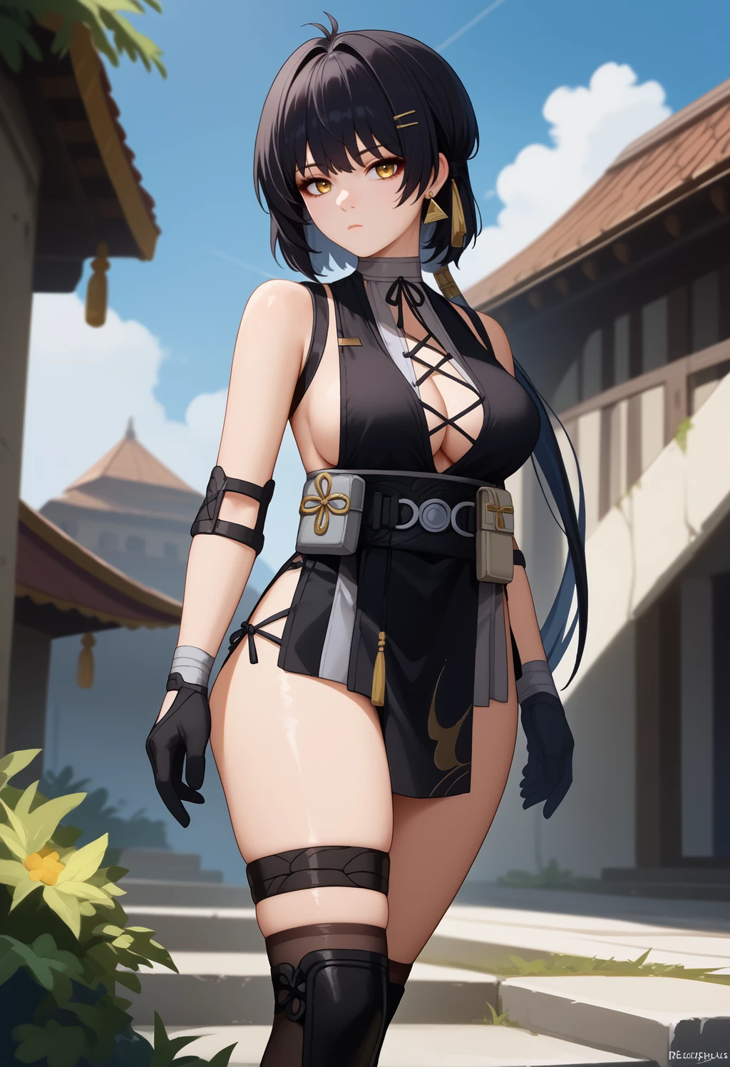 [PonyV6 XL] Female Rover | Wuthering Waves - by justTNP