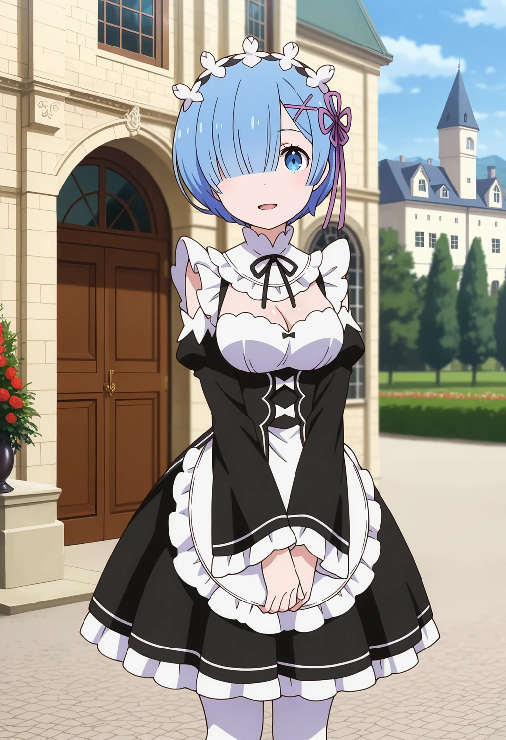Rem | Illustrious | Re:Zero kara Hajimeru Isekai Seikatsu - by LittleJelly