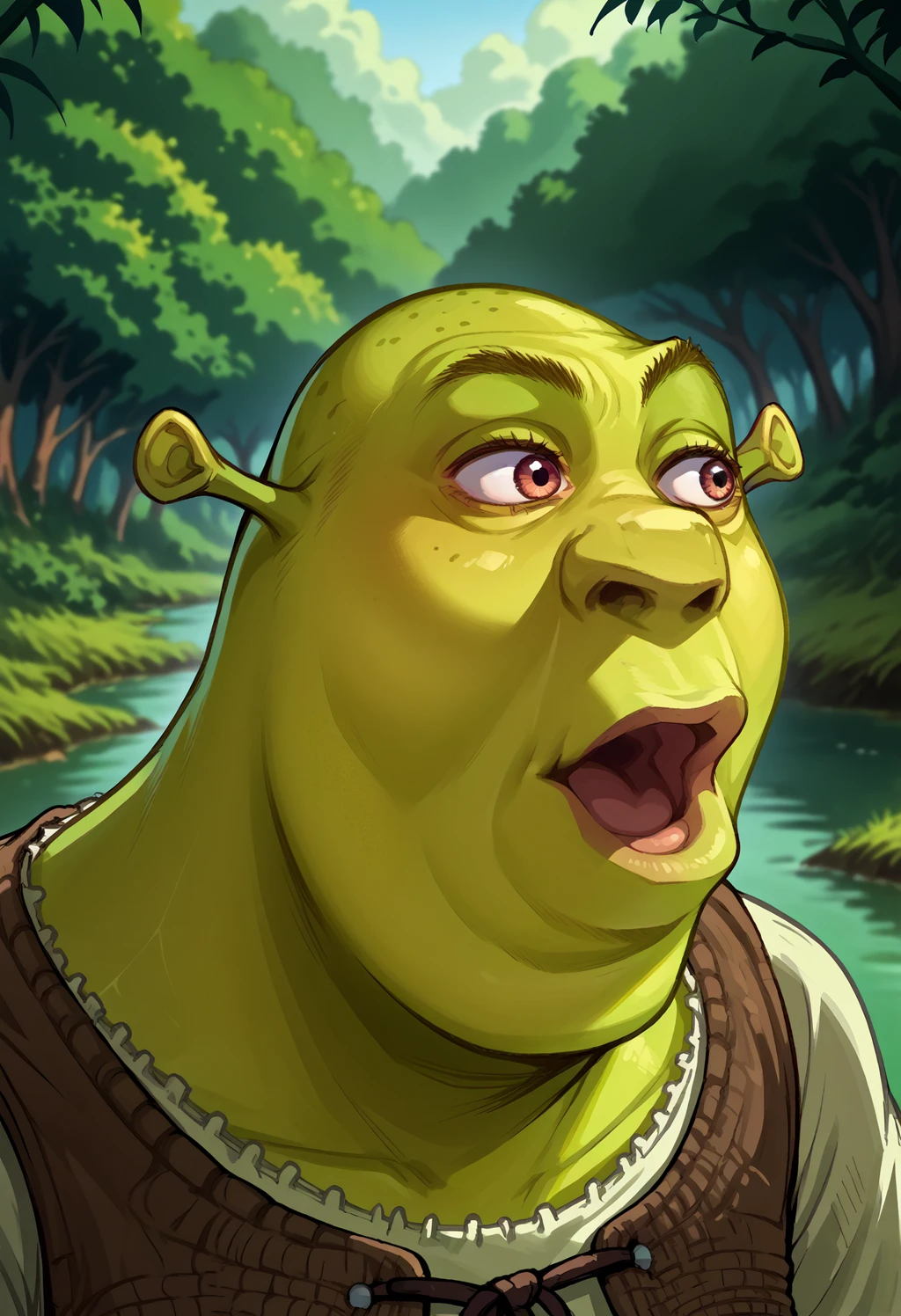 PogChamp Face Concept - Lora Pony - by elizapottinger