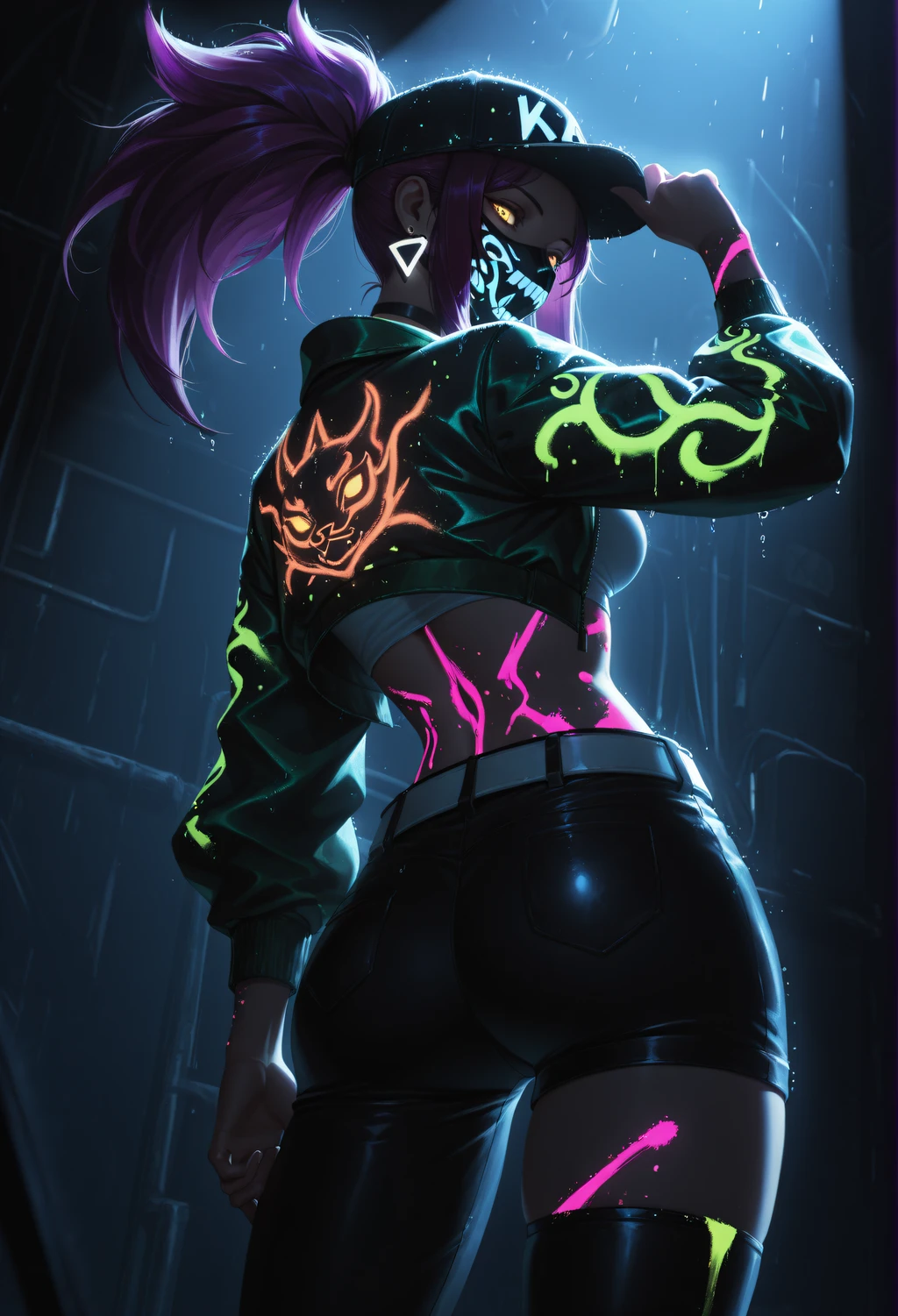 Stable Diffusion image: 1girl, solo - by Garbo