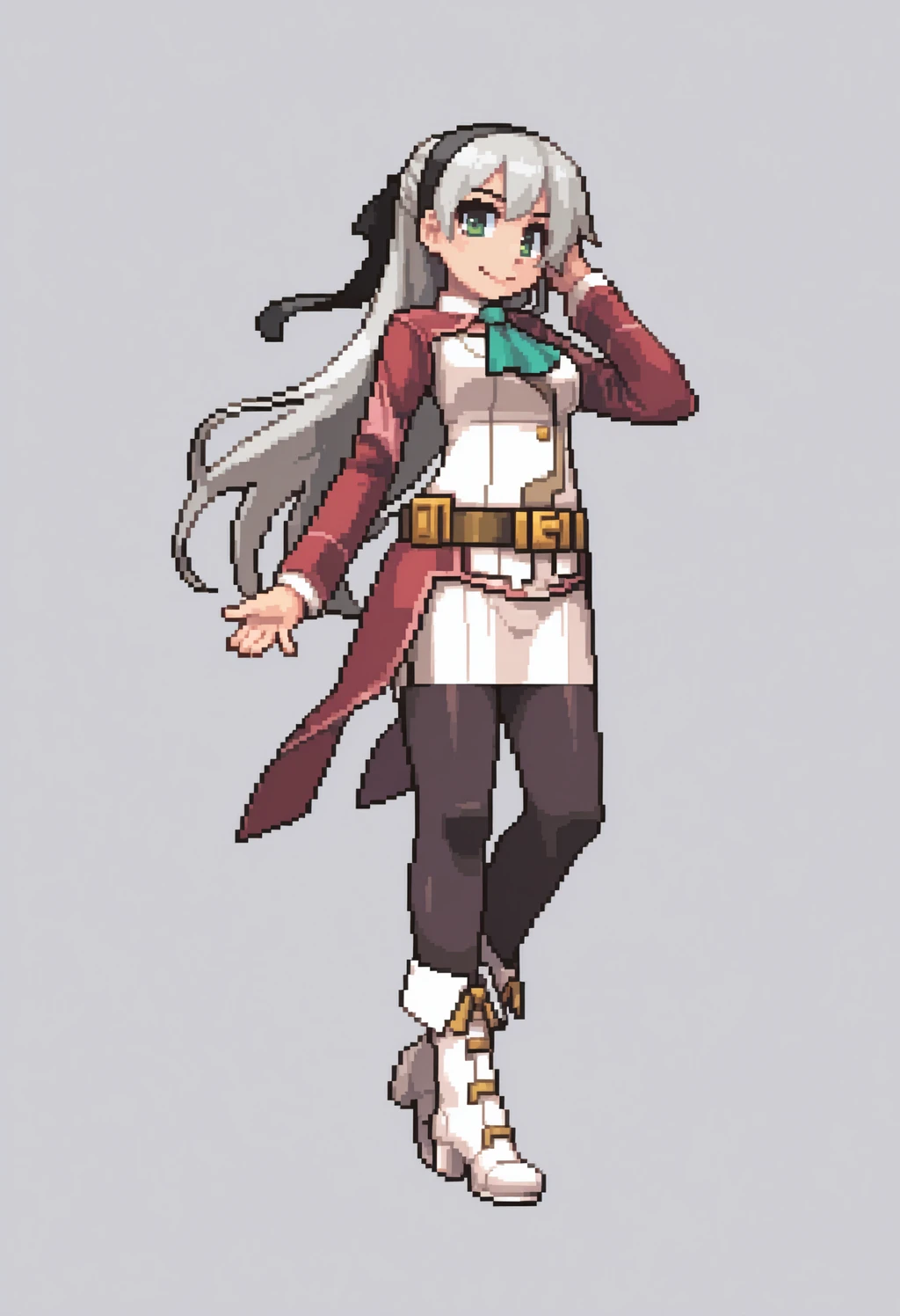 Stable Diffusion image: 1girl, solo - by Fp_plus