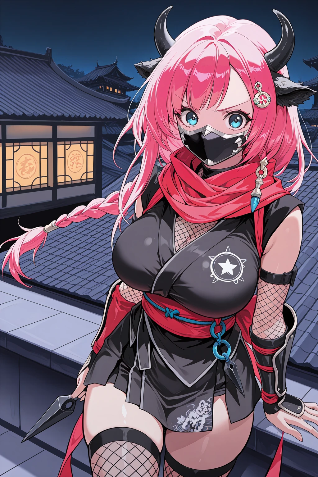 Stable Diffusion image: 1girl, solo - by novowels