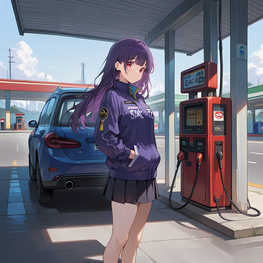 Gas Station - by Navedaxu