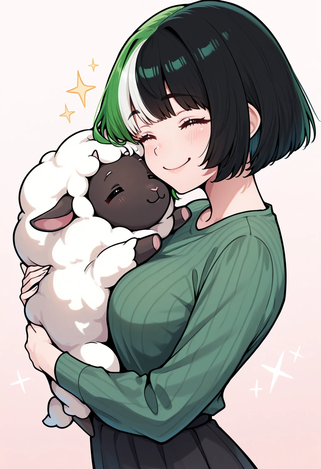 Stable Diffusion image: 1girl, solo - by ChameleonAI