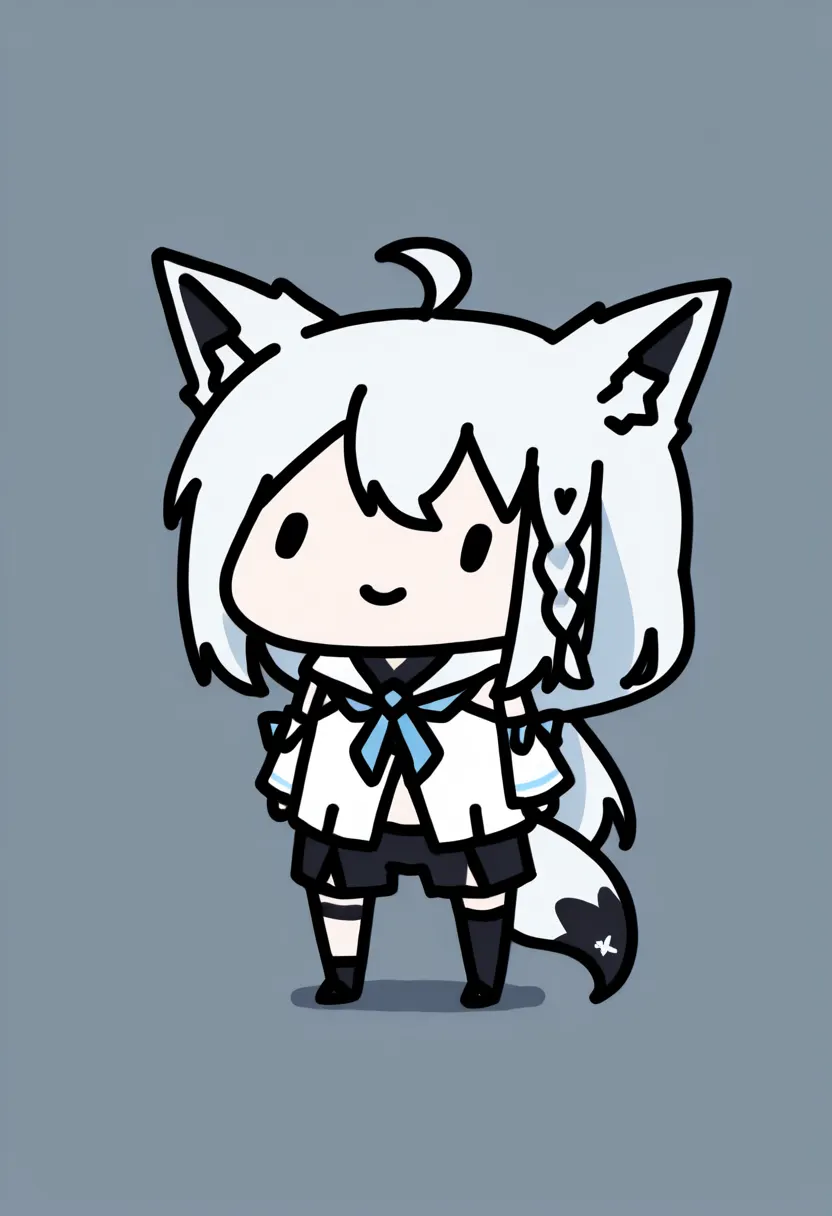 Stable Diffusion image: 1girl, solo - by holostrawberry