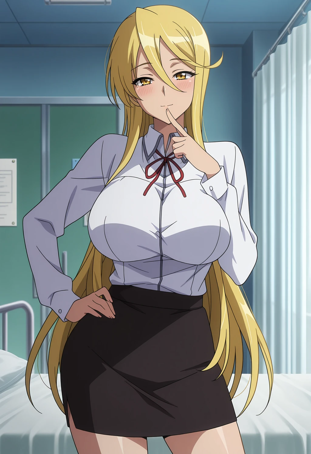 Marikawa Shizuka | Illustrious | Highschool of the Dead - by LittleJelly