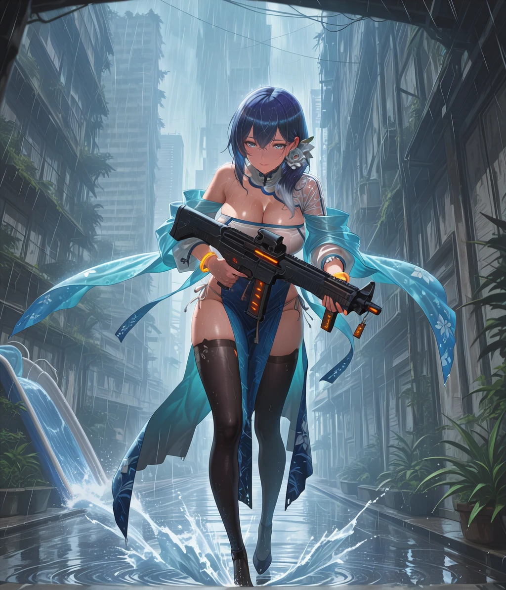 Stable Diffusion image: 1girl, solo - by Tyberzandari