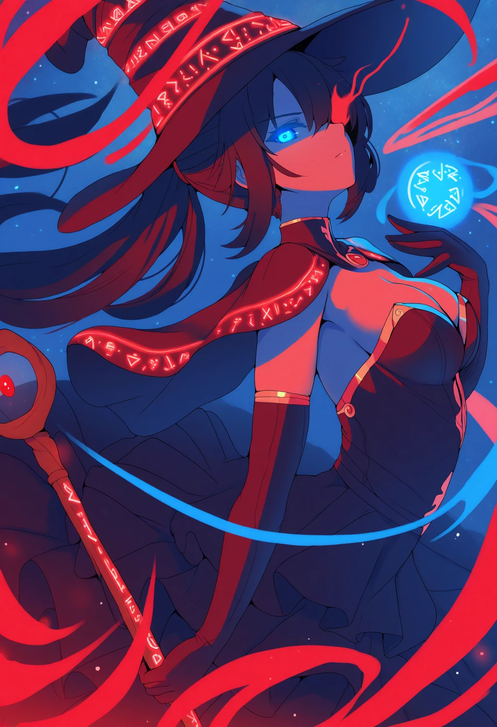 Stable Diffusion image: 1girl, solo - by ChameleonAI