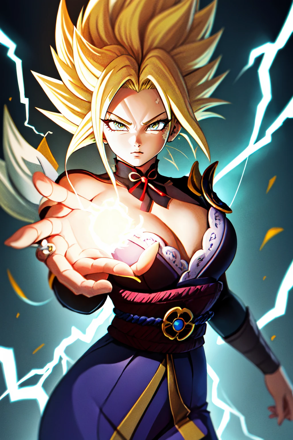 Dragon Ball Super Saiyan 1 & 3 | Hairstyle Concept LoRA - by FallenIncursio