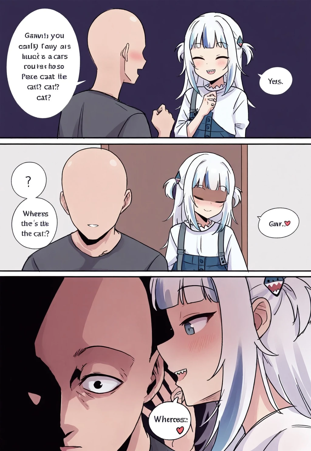 Where's the cat - 3 panel comic | Meme Concept | IllustriousXL and NoobAI - by androidxl