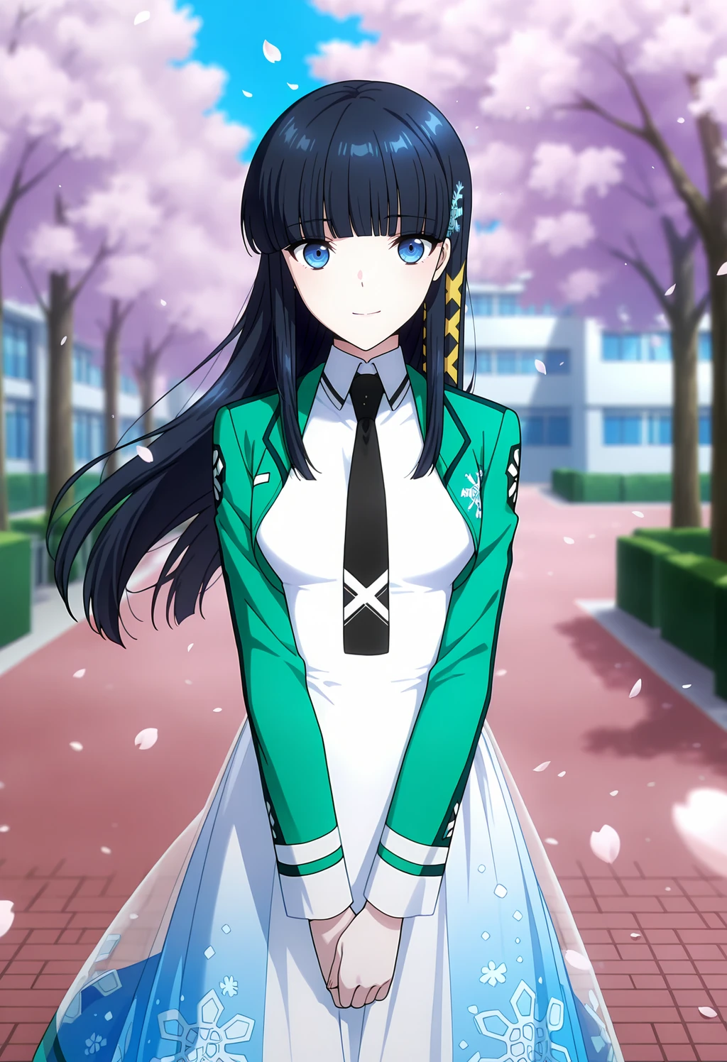 Shiba Miyuki [6 hairstyles/7 outfits] | Illustrious | Mahouka Koukou no Rettousei - by LittleJelly