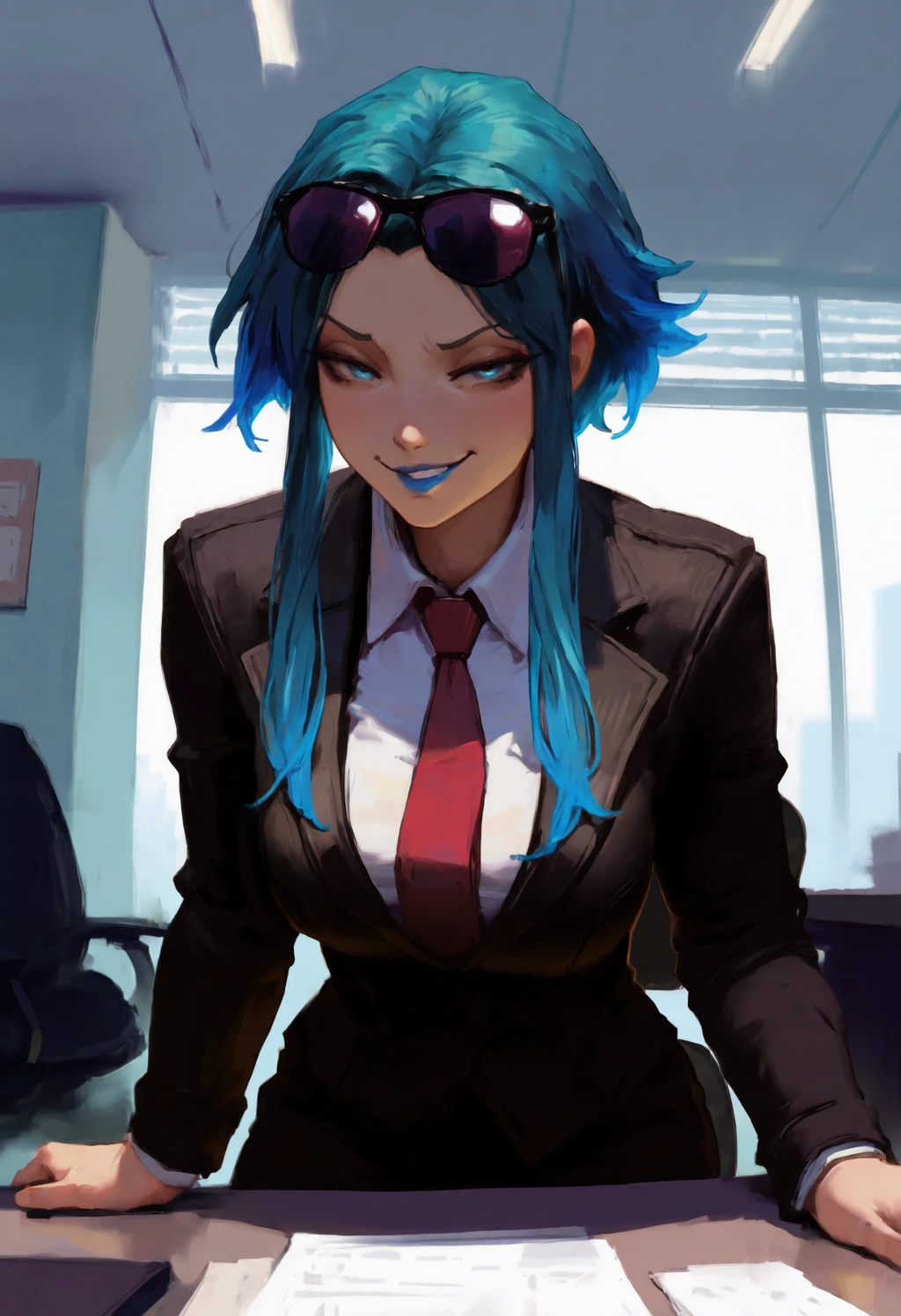 Stable Diffusion image: 1girl, solo - by Infamous__Fish