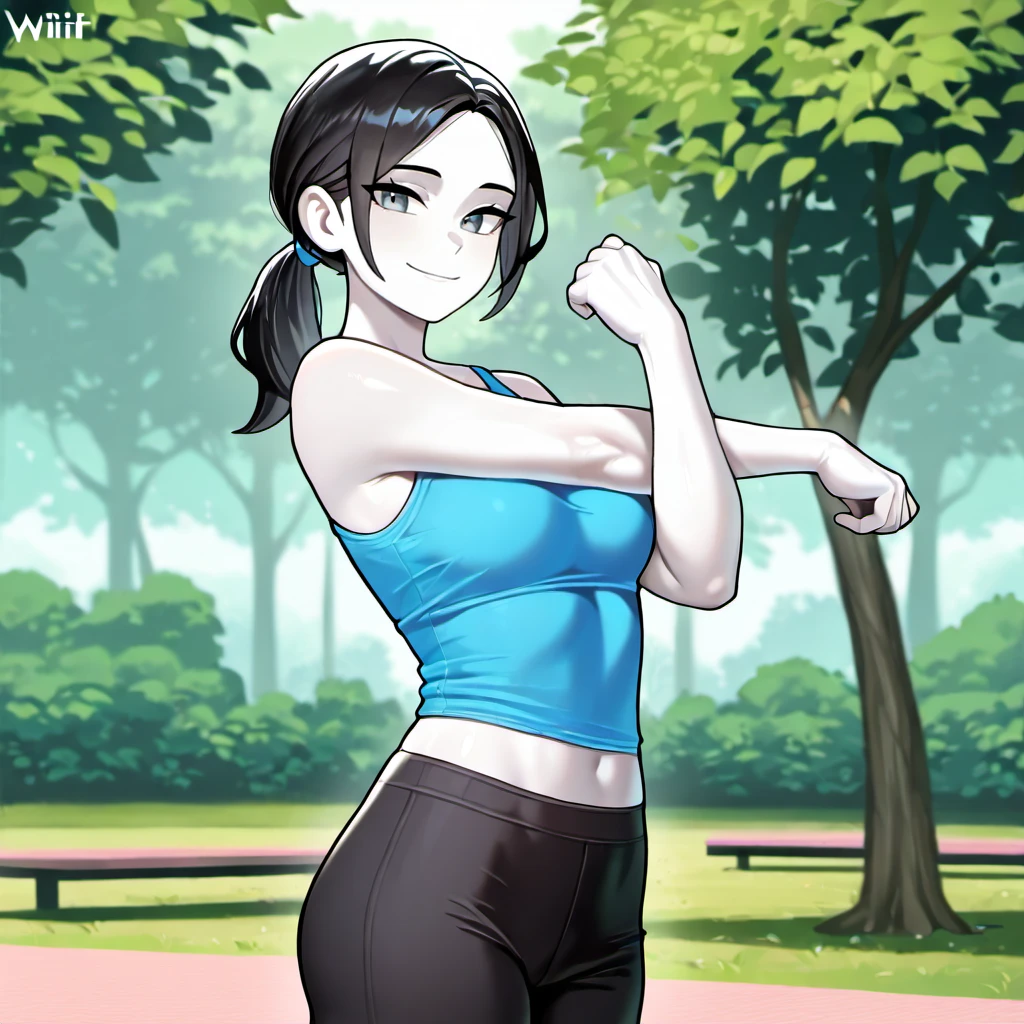 Wii Fit Trainer - Wii Fit Series - Illustrious - by Navedaxu