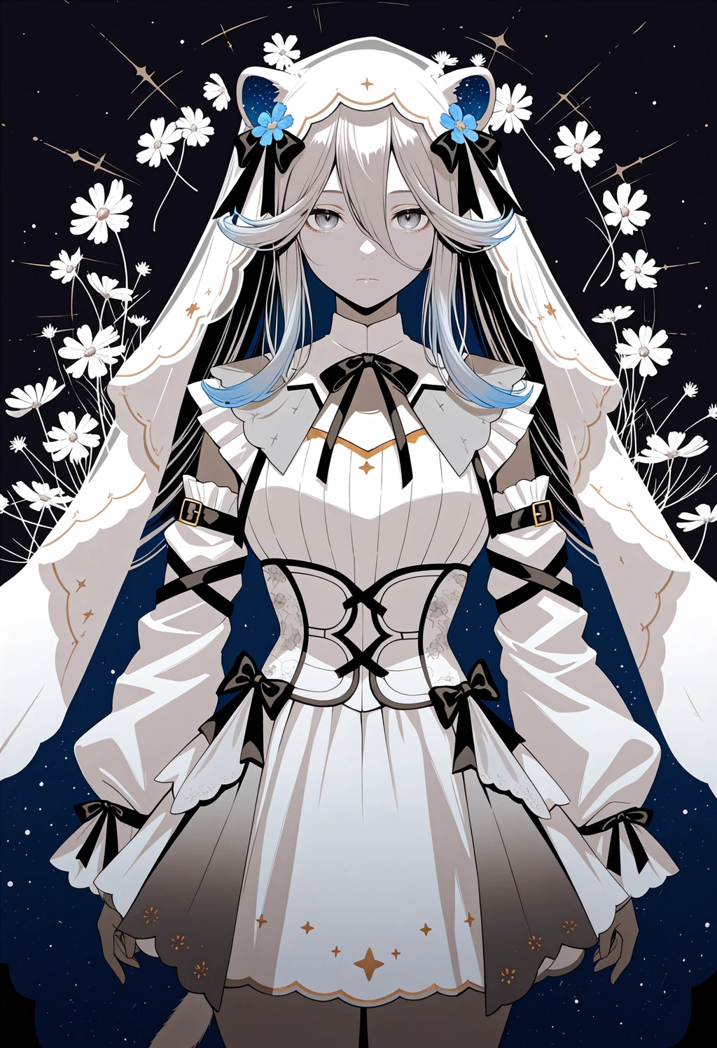 Stable Diffusion image: 1girl, solo - by ChameleonAI