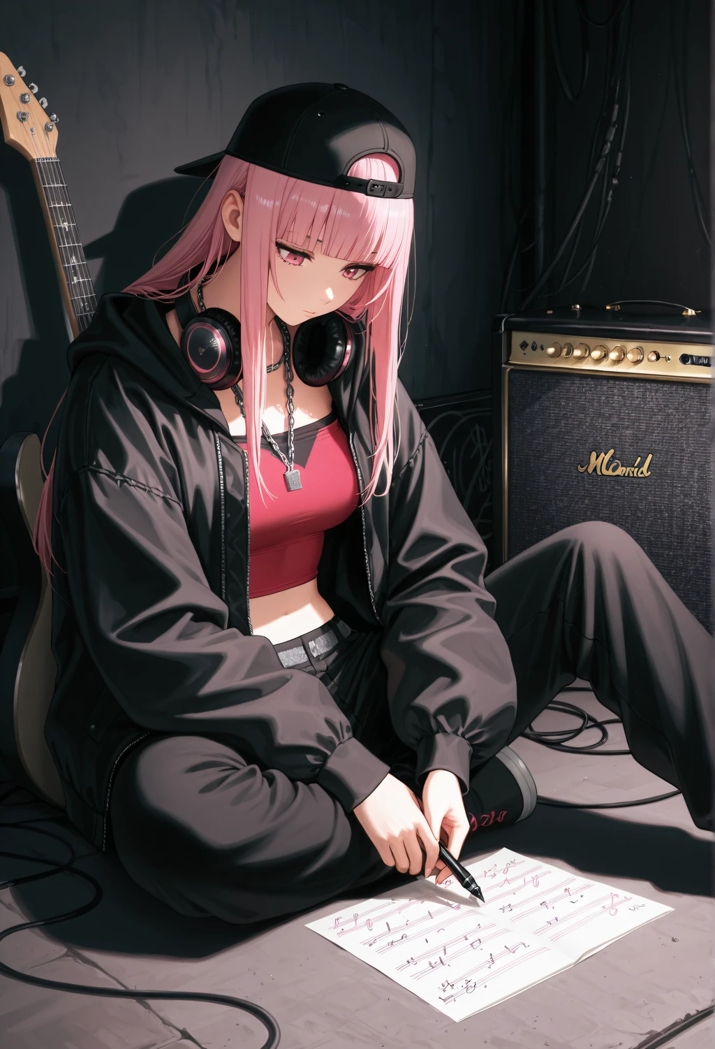 Stable Diffusion image: 1girl, solo - by Garbo