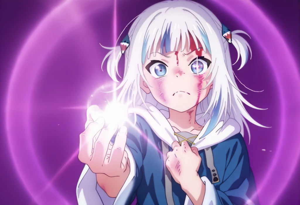 Hollow Technique: Purple | Meme Pose Concept | IllustriousXL and NoobAI - by androidxl