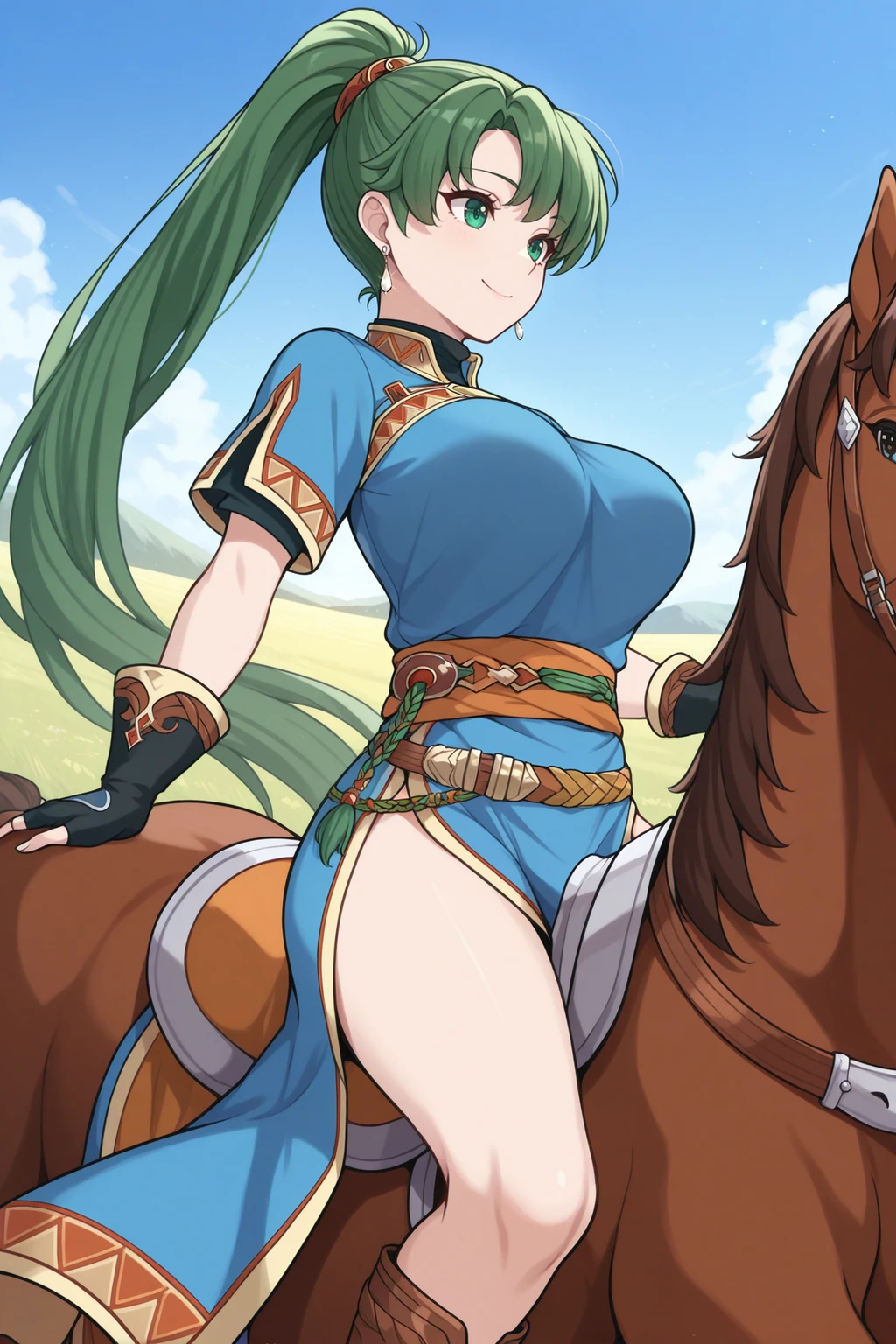 Stable Diffusion image: 1girl, solo - by novowels