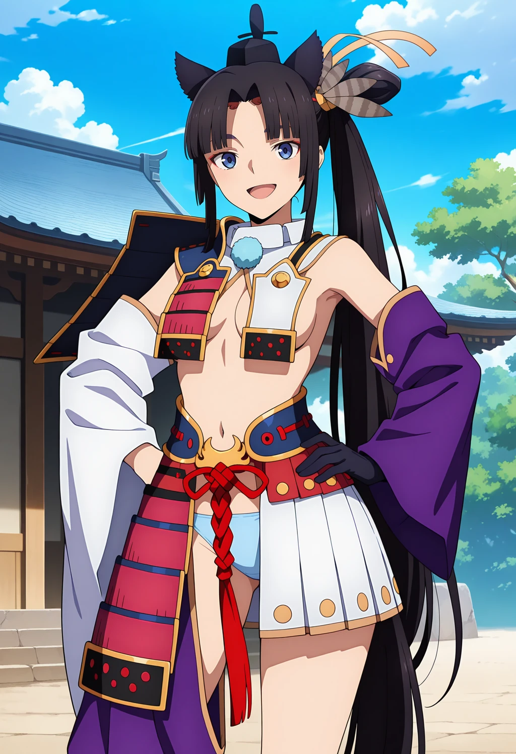 Ushiwakamaru (Rider) | Illustrious | Fate/Grand Order: Zettai Majuu Sensen Babylonia - by LittleJelly