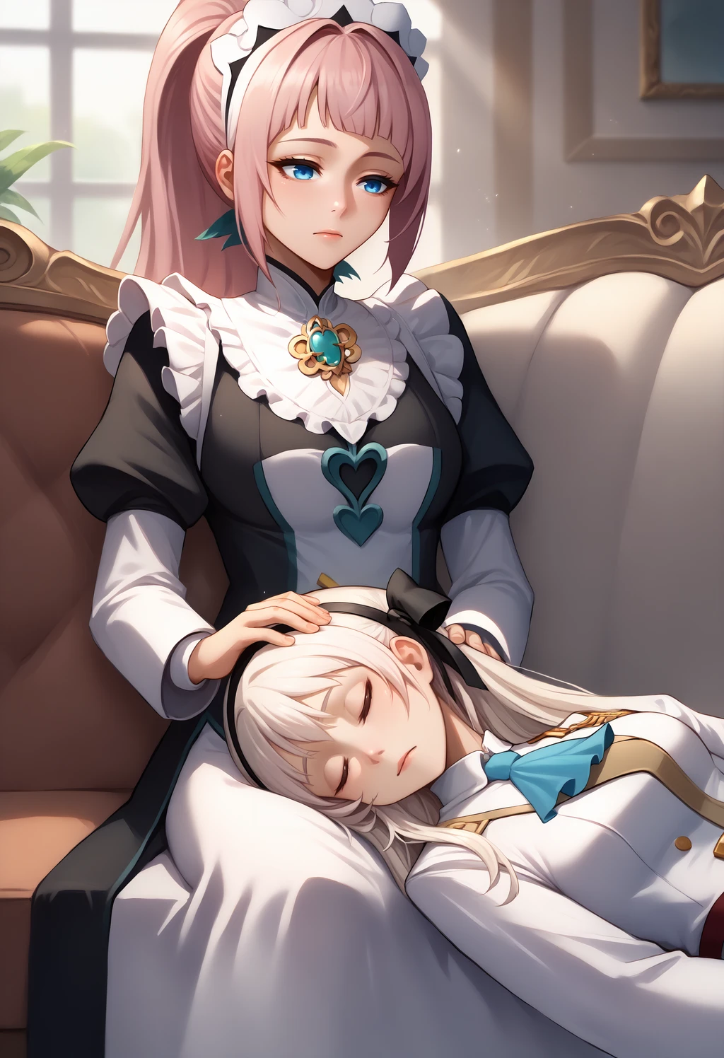 Lap Pillow (Non POV) | Concept LoRA XL - by FallenIncursio