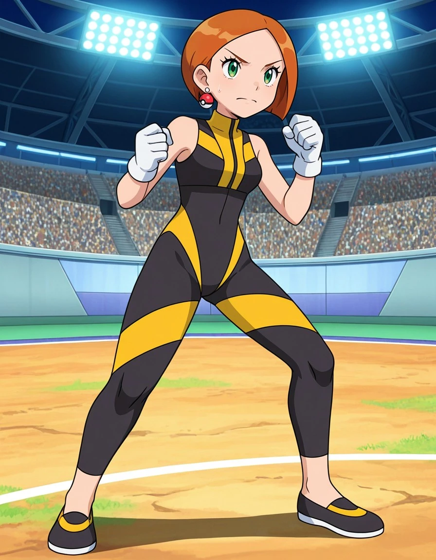 Nimbasa City's Gym referee (Pokémon) - IL [REQUEST] - by DarkjesustheFLord